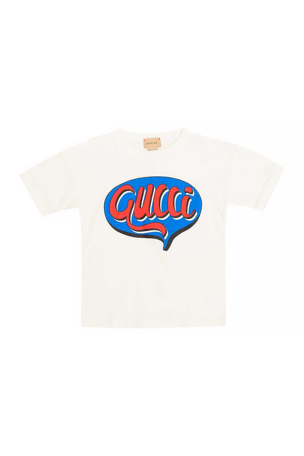 shirt with logo Gucci BLOOM Kids - White T - IetpShops Singapore